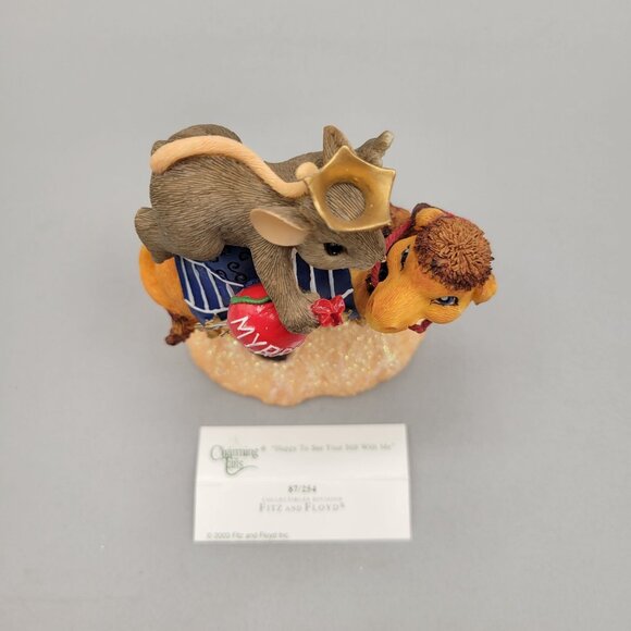 Charming Tails Happy to See Your Still With Me Figurine Fitz & Floyd - Picture 5 of 7